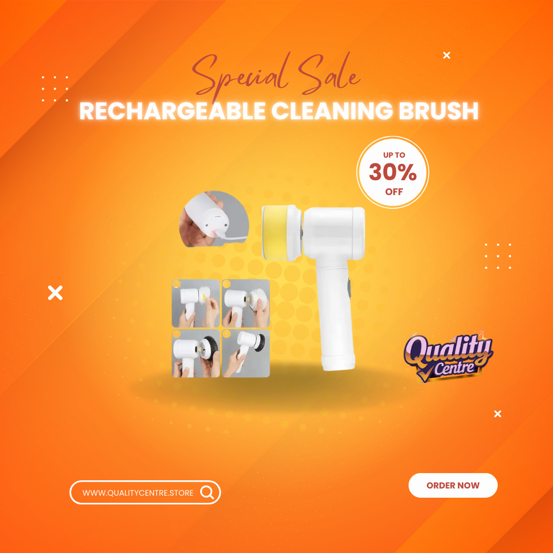 Rechargeable Cleaning Brush