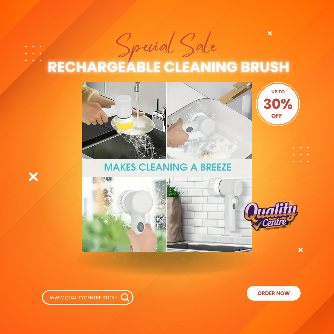 Rechargeable Cleaning Brush