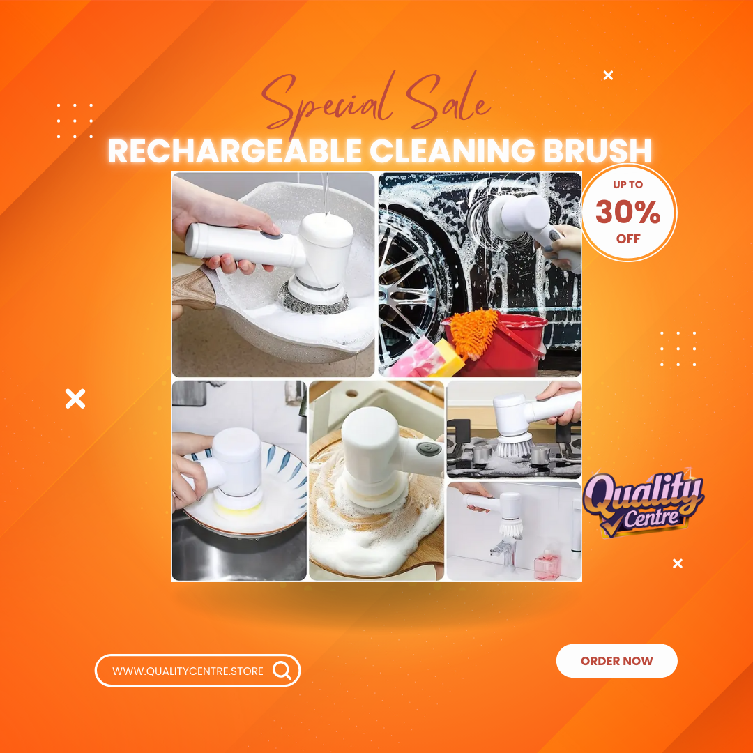 Rechargeable Cleaning Brush
