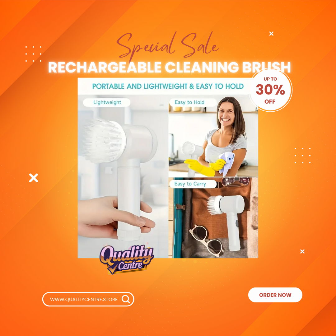 Rechargeable Cleaning Brush