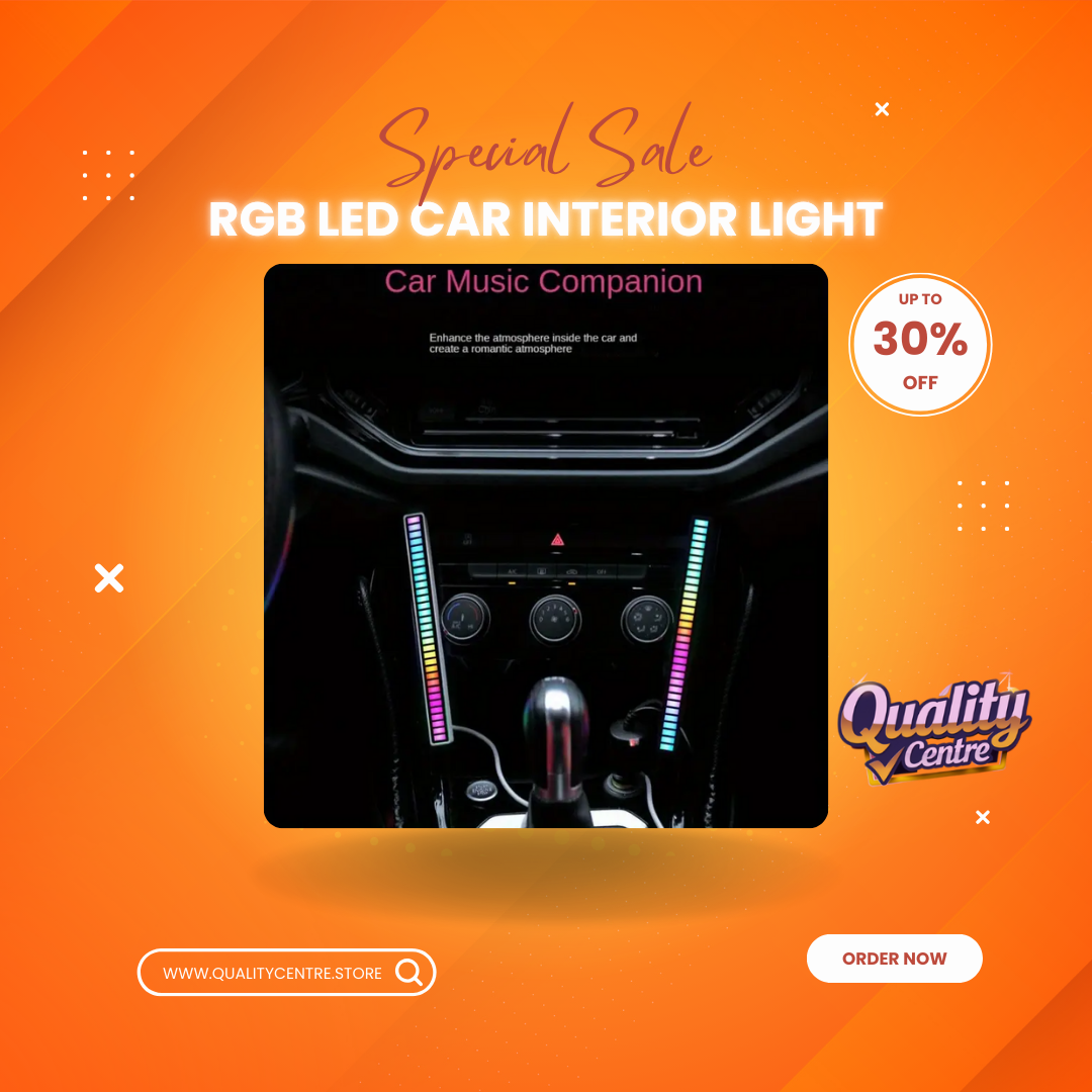 RGB LED Car Interior Light