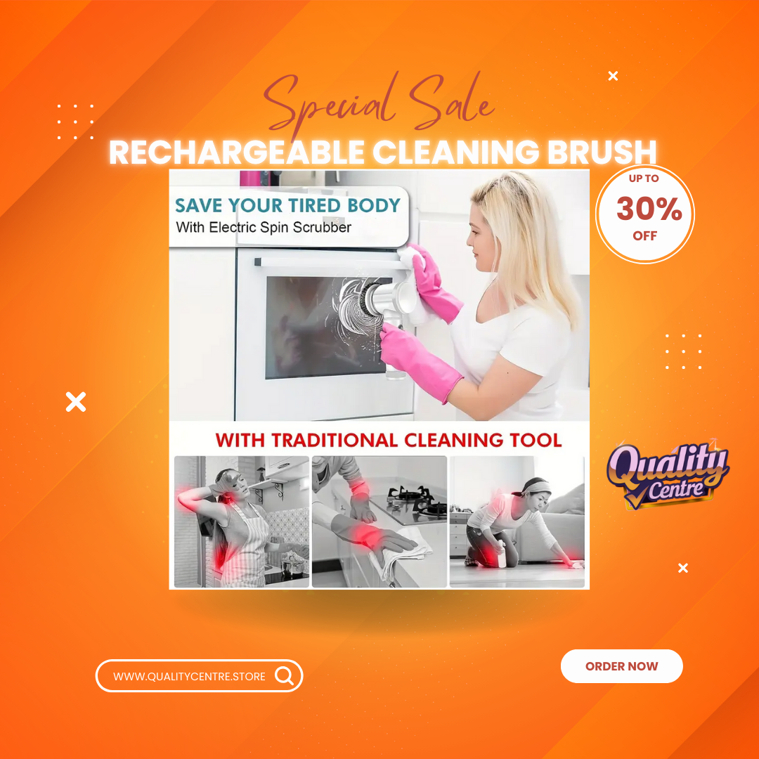 Rechargeable Cleaning Brush