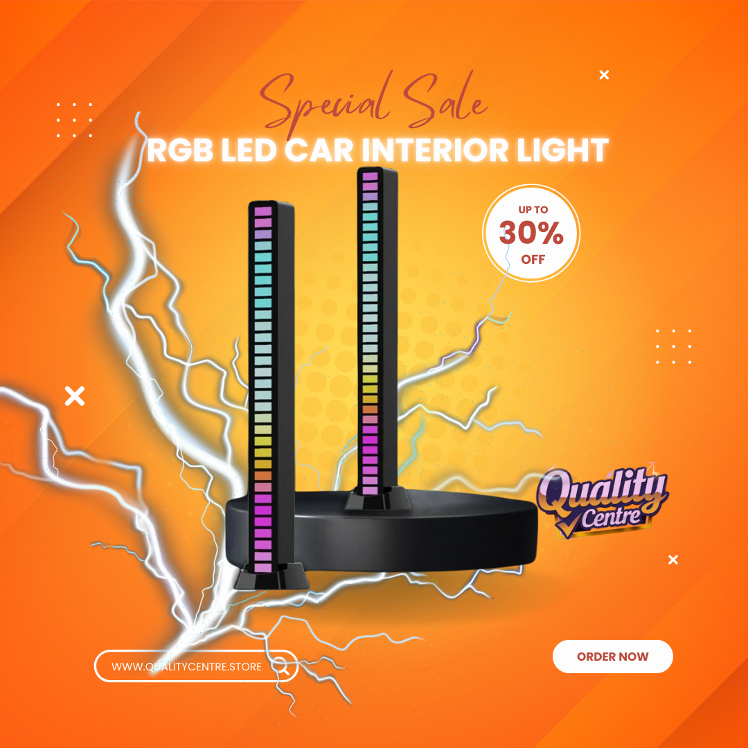 RGB LED Car Interior Light