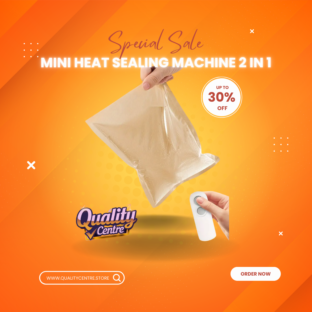 Mini heat sealing machine 2 in 1