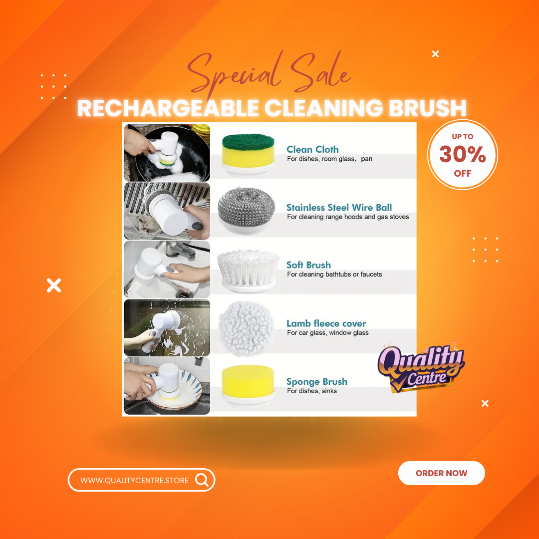 Rechargeable Cleaning Brush