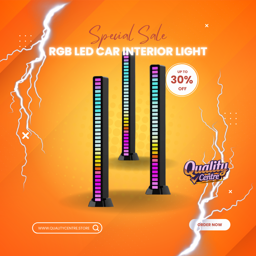 RGB LED Car Interior Light
