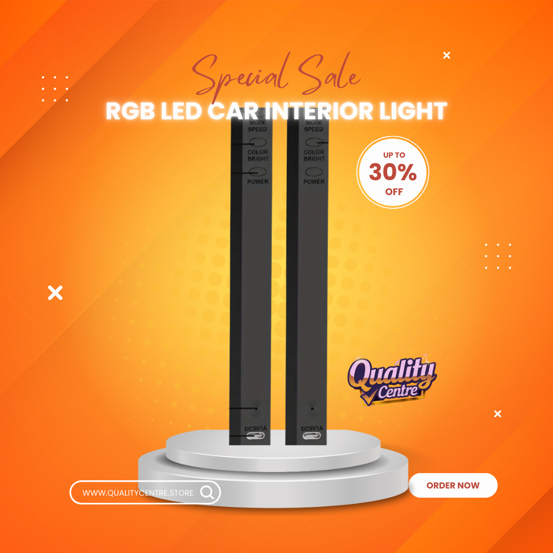 RGB LED Car Interior Light